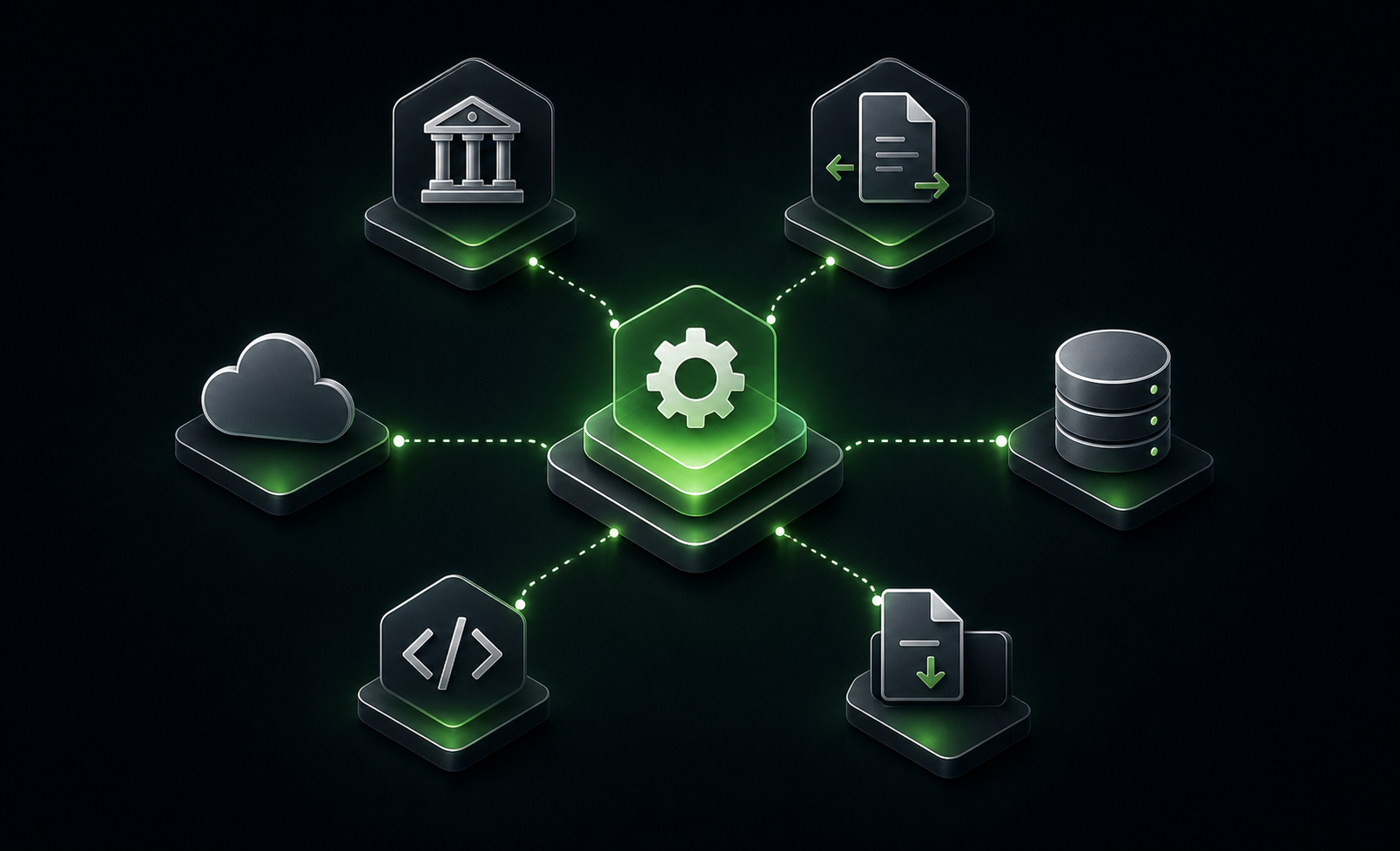 Integrations and exports infographic