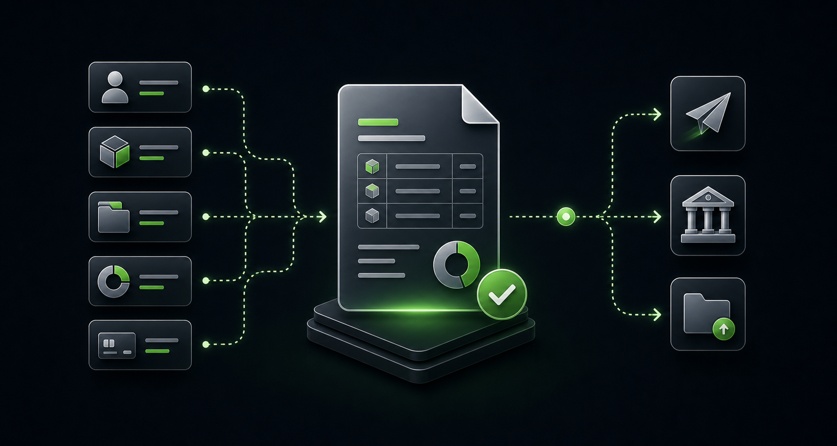 Sales invoicing infographic